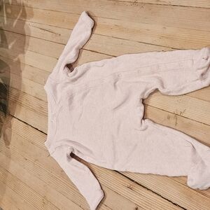 Cozy Cream Baby Onesie